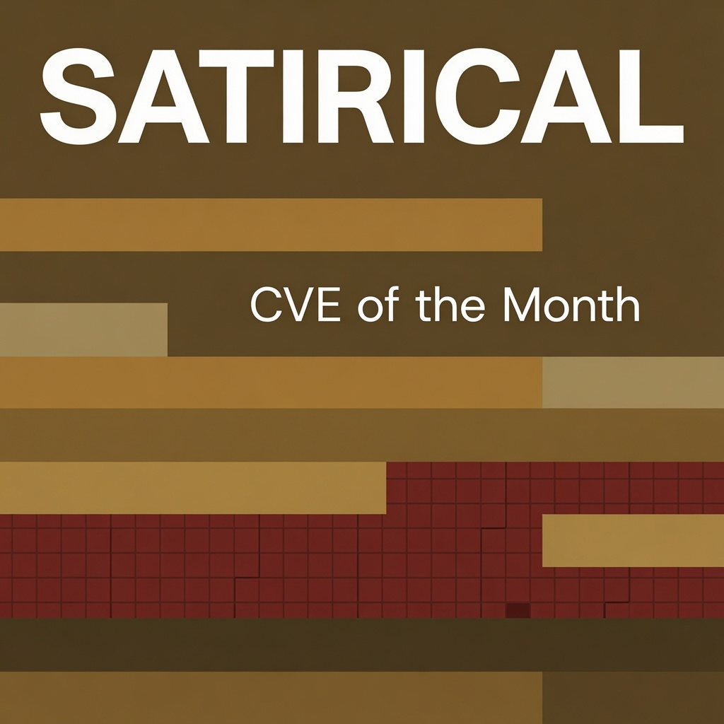 Satirical CVE of the Month
